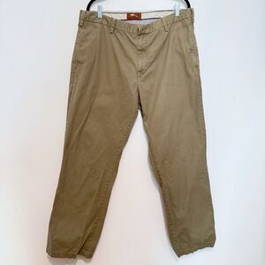 Bob Timberlake Pant Men 38x32 Green Cotton Chino Straight Outdoor Gorp Fishing